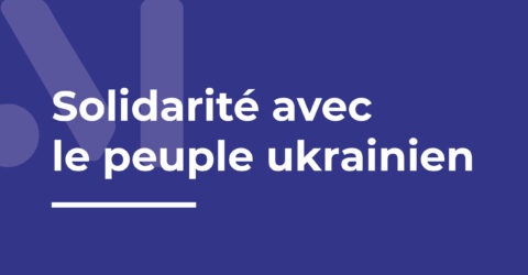 Visuel : solidarité avec le peuple ukrainien